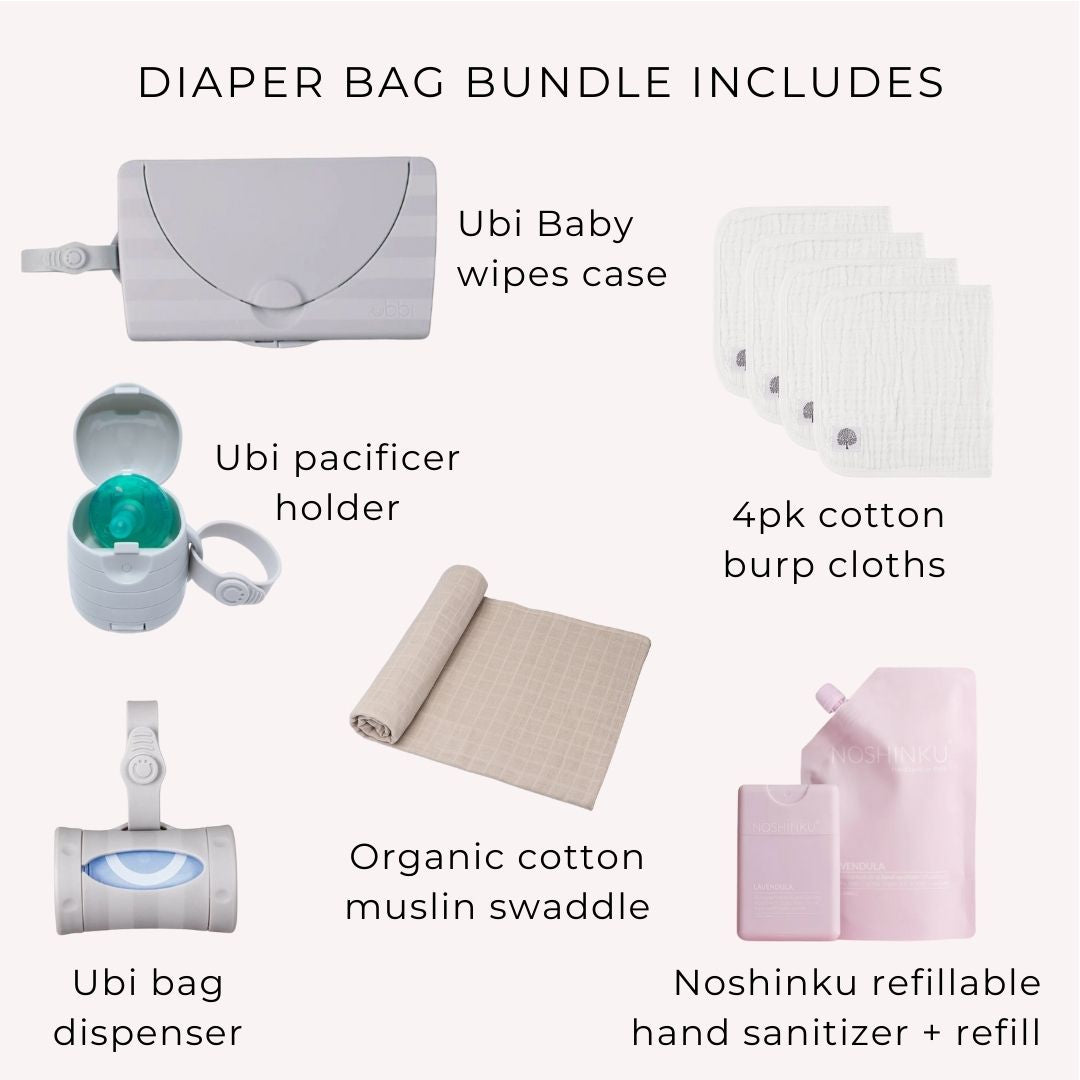 Diaper Bag Essentials Bundle ($90 value)