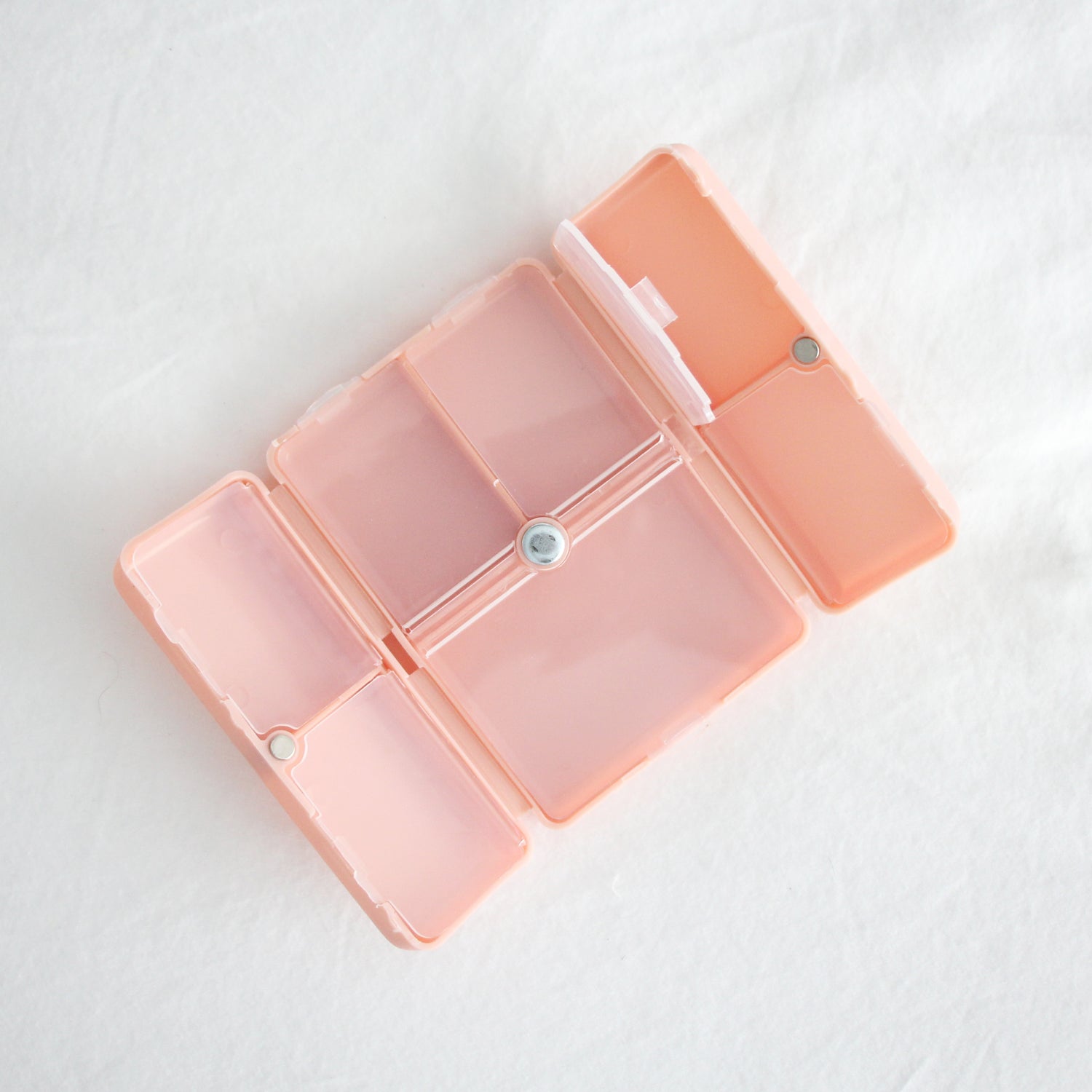 Travel Pill Case Blush Pink