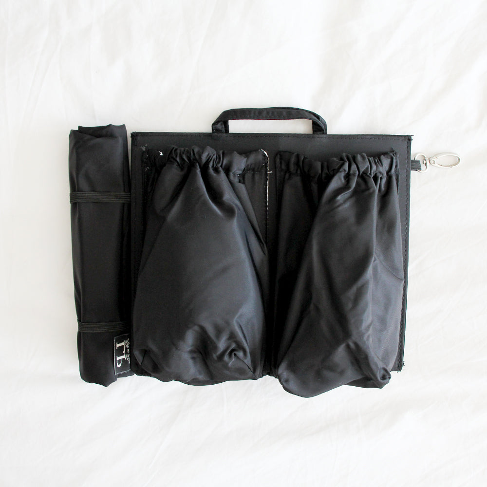  ToteSavvy – Original Tote Organizer (14x10x4”) – 11 Pockets for  Changing Bag, Handbag, Backpack – Removable Insert – Stylish Divider Caddy  for Essentials (Original, Soft Grey) : Baby