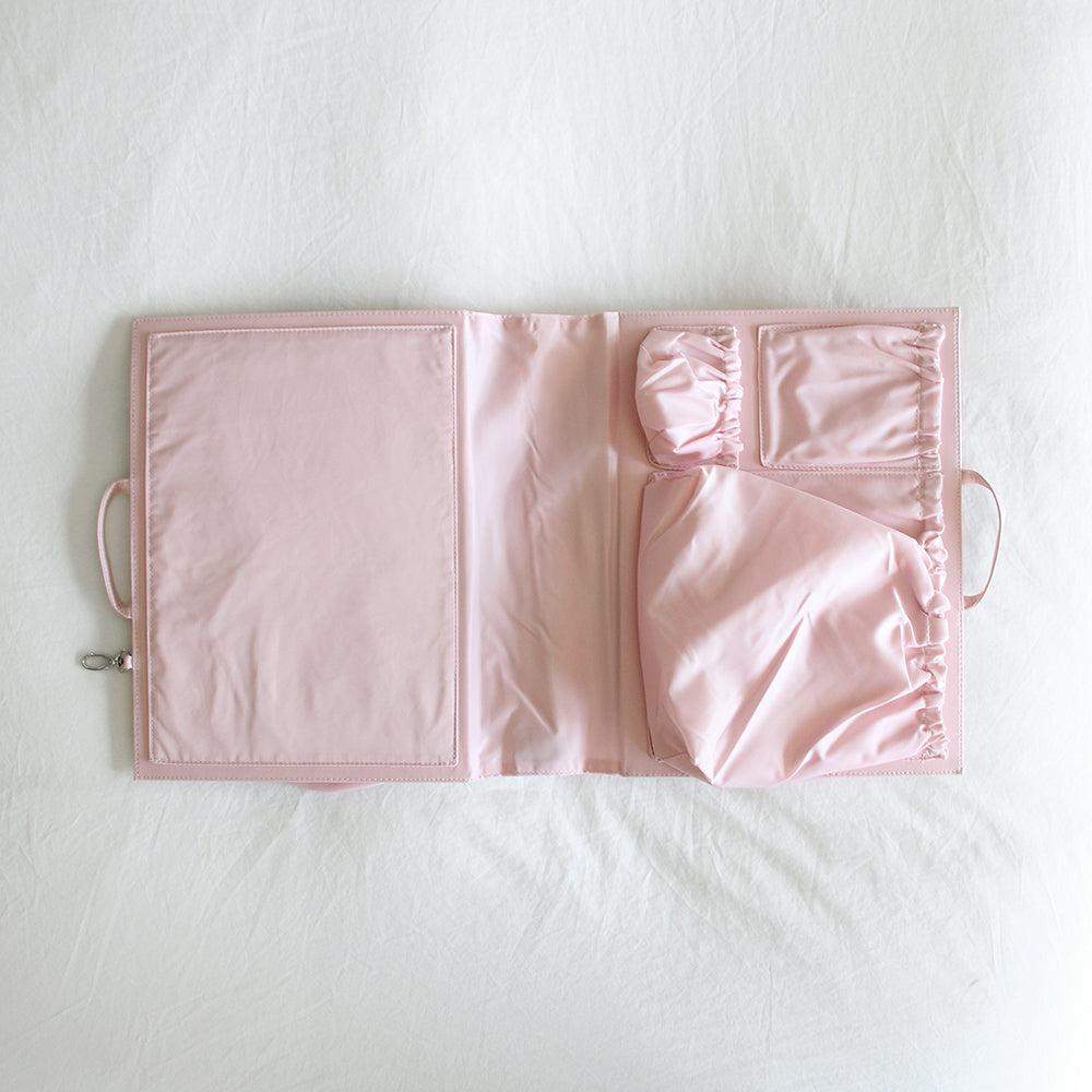 ToteSavvy Original 11-Pocket Diaper Bag Organizer Insert 14 x 10  (Original, Almond)
