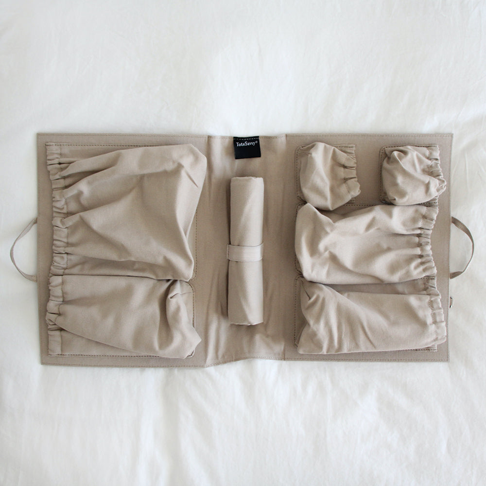 ToteSavvy – Original Tote Organizer (14x10x4”) – 11 Pockets for Changing  Bag, Handbag, Backpack – Re…See more ToteSavvy – Original Tote Organizer